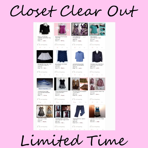Closet Dresses & Skirts - Closet Clear Out. Discount Shipping. Limited Time! Closet Dresses & Skirts - Closet Clear Out. Discount Shipping. Limited Time!